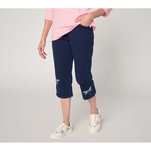 Quacker Factory Women's Pants Sz S Make Your Selection: White